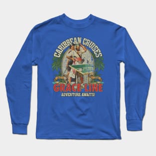 Grace Line Caribbean Cruises 1882 Long Sleeve T-Shirt